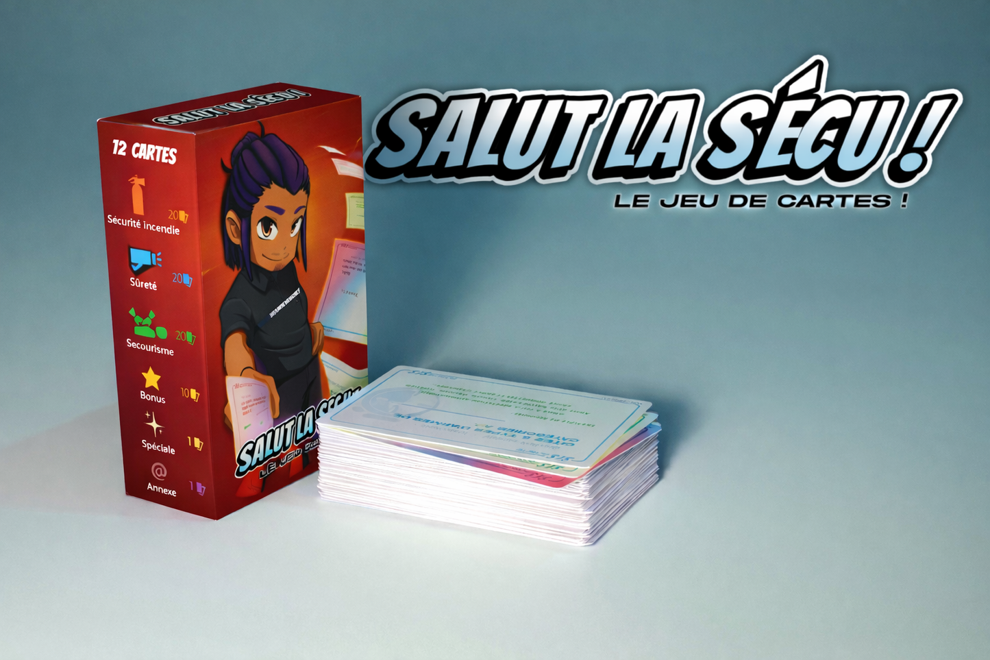 Jeu de cartes "Salut la sécu !" - édition 2